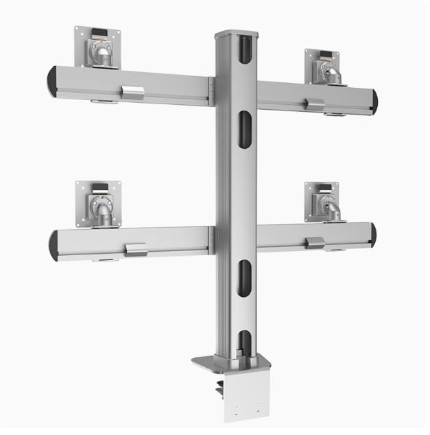 4-in-1 Monitor Arm Stand with Wall & Desk Mount Support