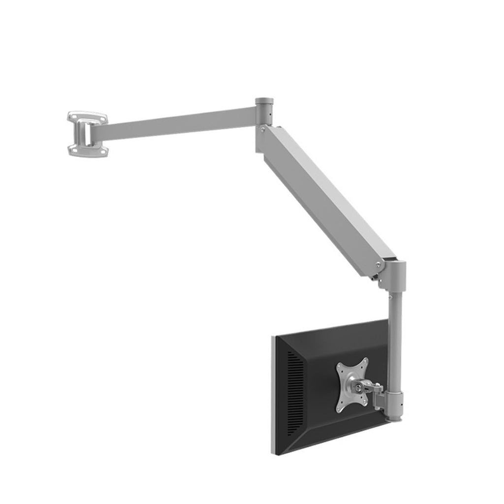 Wall-Mounted Extra-Long Gas Spring Monitor Arm Stand