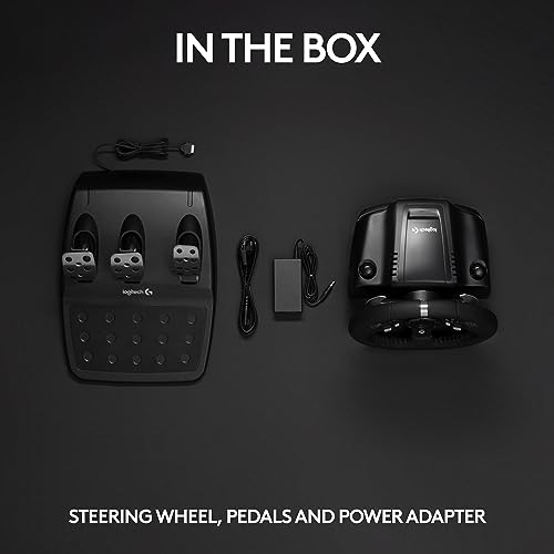 Logitech G29 Driving Force Racing Wheel and Floor Pedals, Real Force Feedback