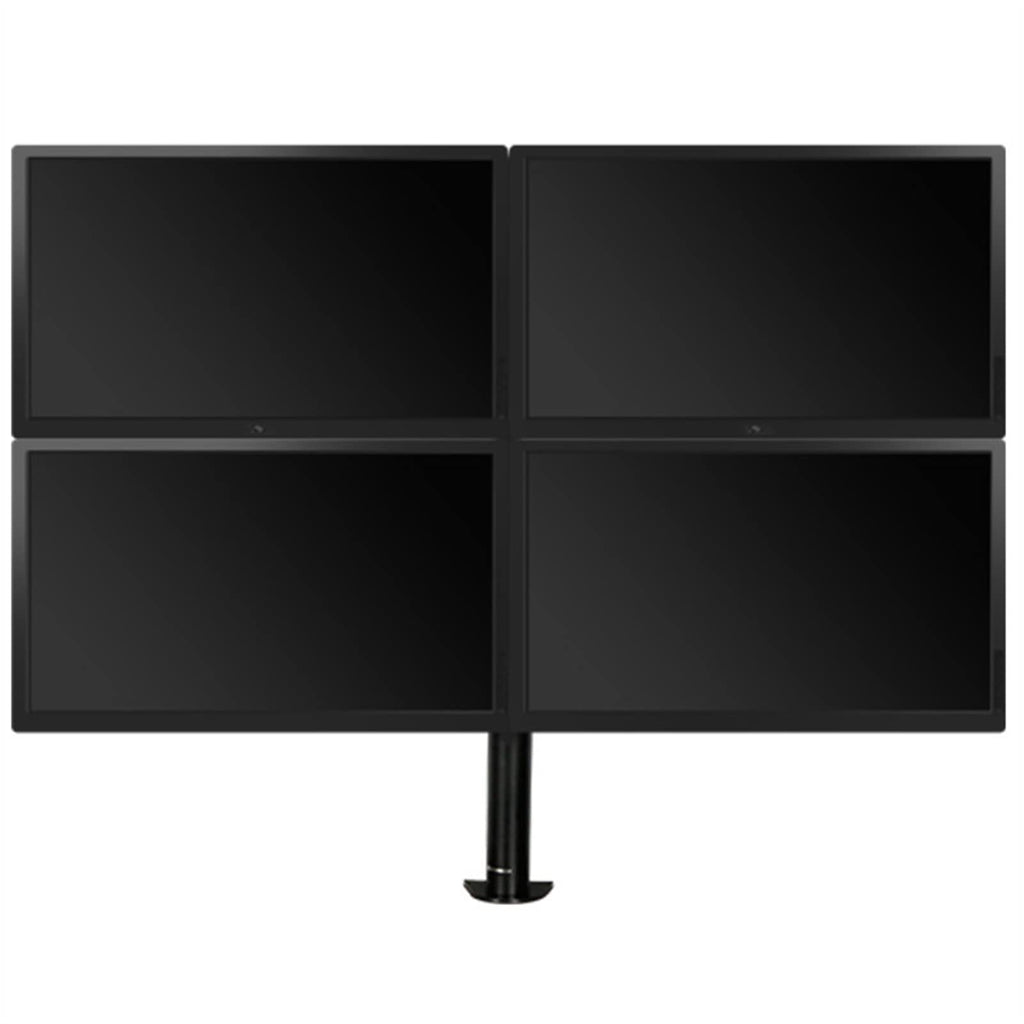 Quad Monitor Desk Mount Stand for Up to 30" Displays