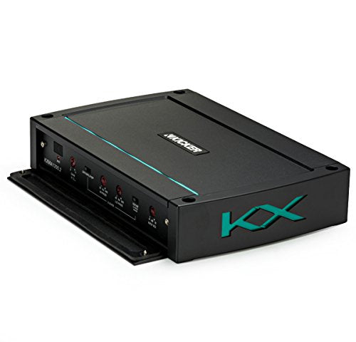 Marine 2-Channel Audio Amplifier with 1/0 Gauge Wiring Kit