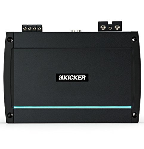 Marine 2-Channel Audio Amplifier with 1/0 Gauge Wiring Kit