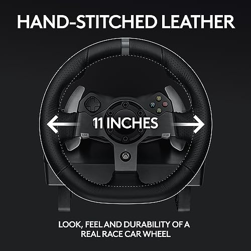 Logitech G29 Driving Force Racing Wheel and Floor Pedals, Real Force Feedback