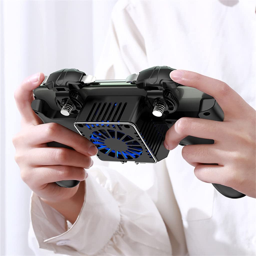Mobile Phone Cooler Game Controller Grip with Semiconductor Cooling Fan