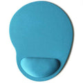 Ergonomic Gel Mouse Pad with Wrist Support Light Blue