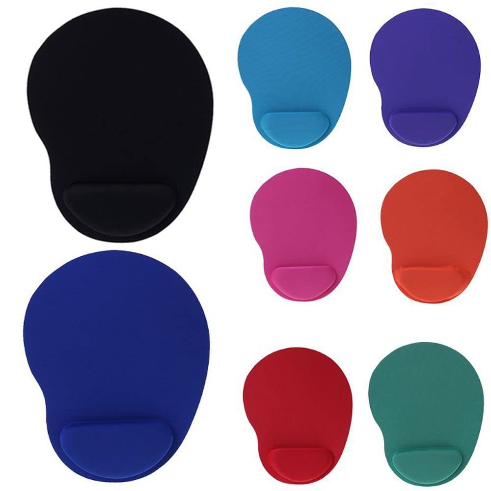 Ergonomic Gel Mouse Pad with Wrist Support Light Blue