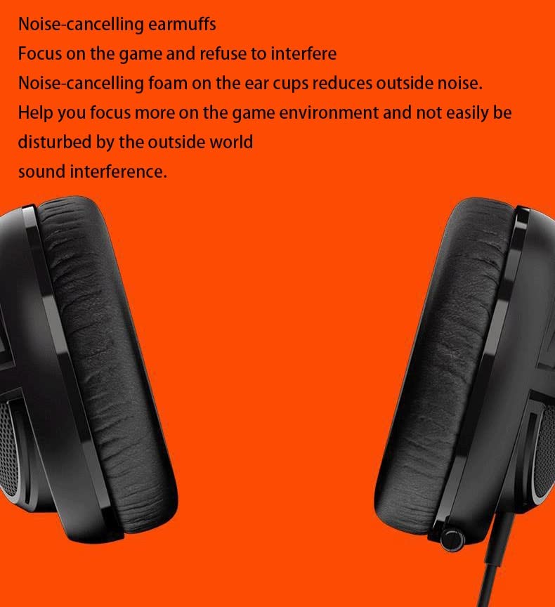 3.5mm Wired Stereo Gaming Headset with Microphone