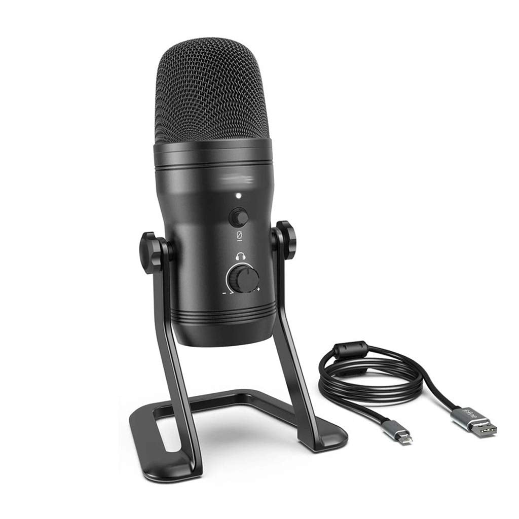 USB Recording Microphone with Four Pickup Patterns