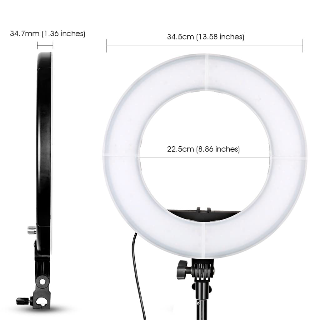14" LED Ring Light with Tripod & Phone Holder