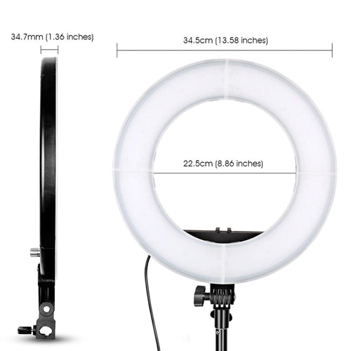 14" LED Ring Light with Tripod & Phone Holder