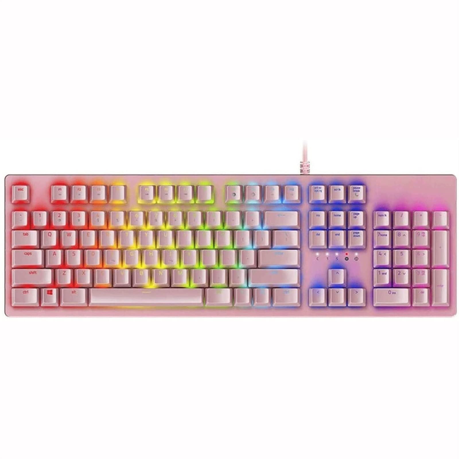 RGB LED Wired Mechanical Gaming Keyboard