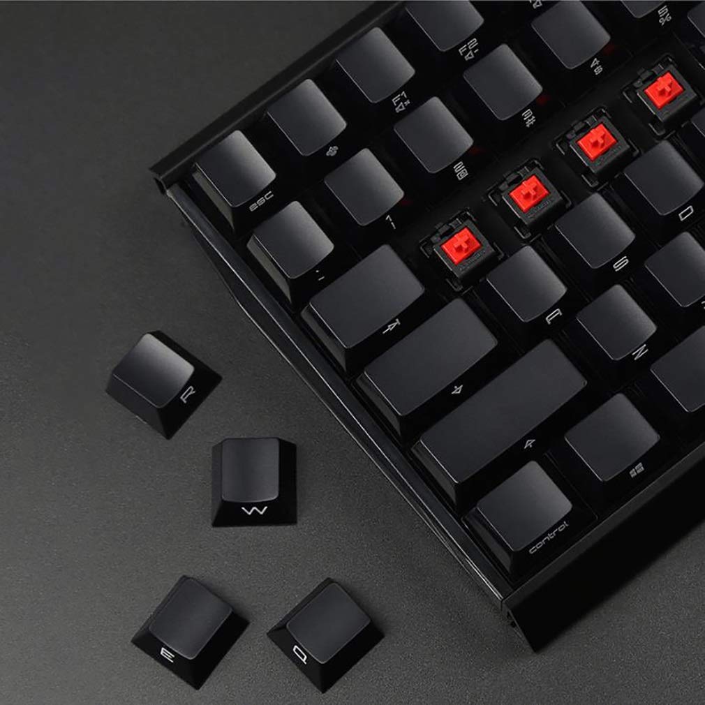 Mechanical Gaming Keyboard 104-Key RGB Backlit Black Switch