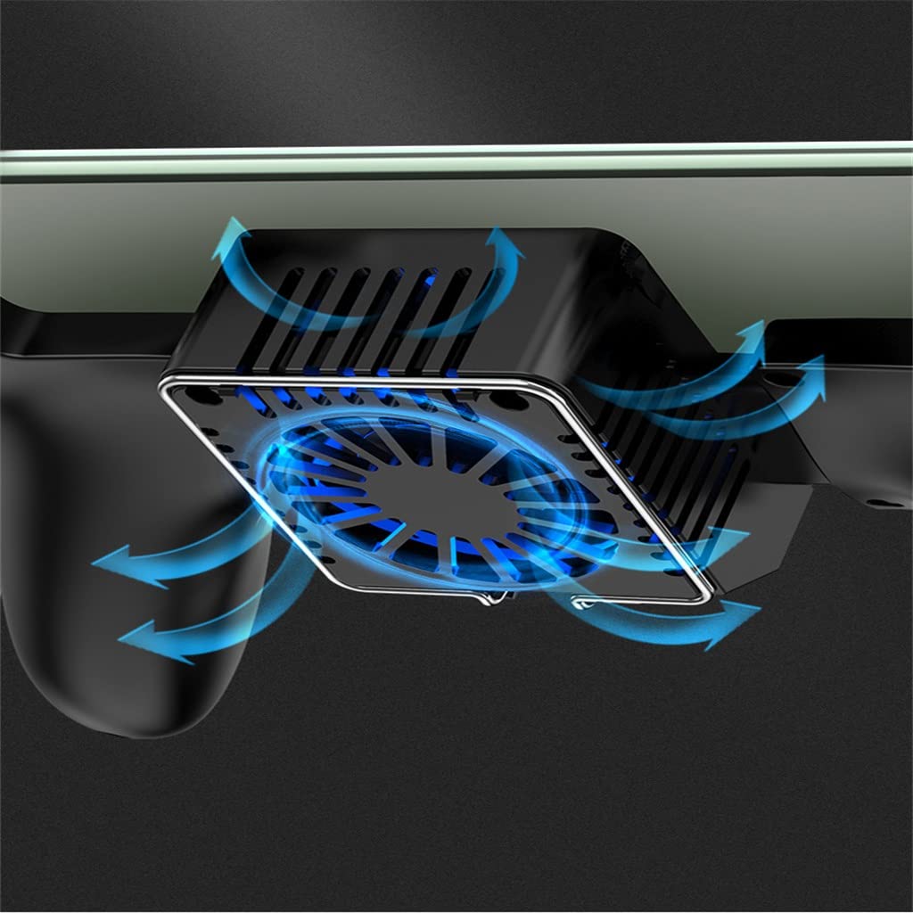 Mobile Phone Cooler Game Controller Grip with Semiconductor Cooling Fan