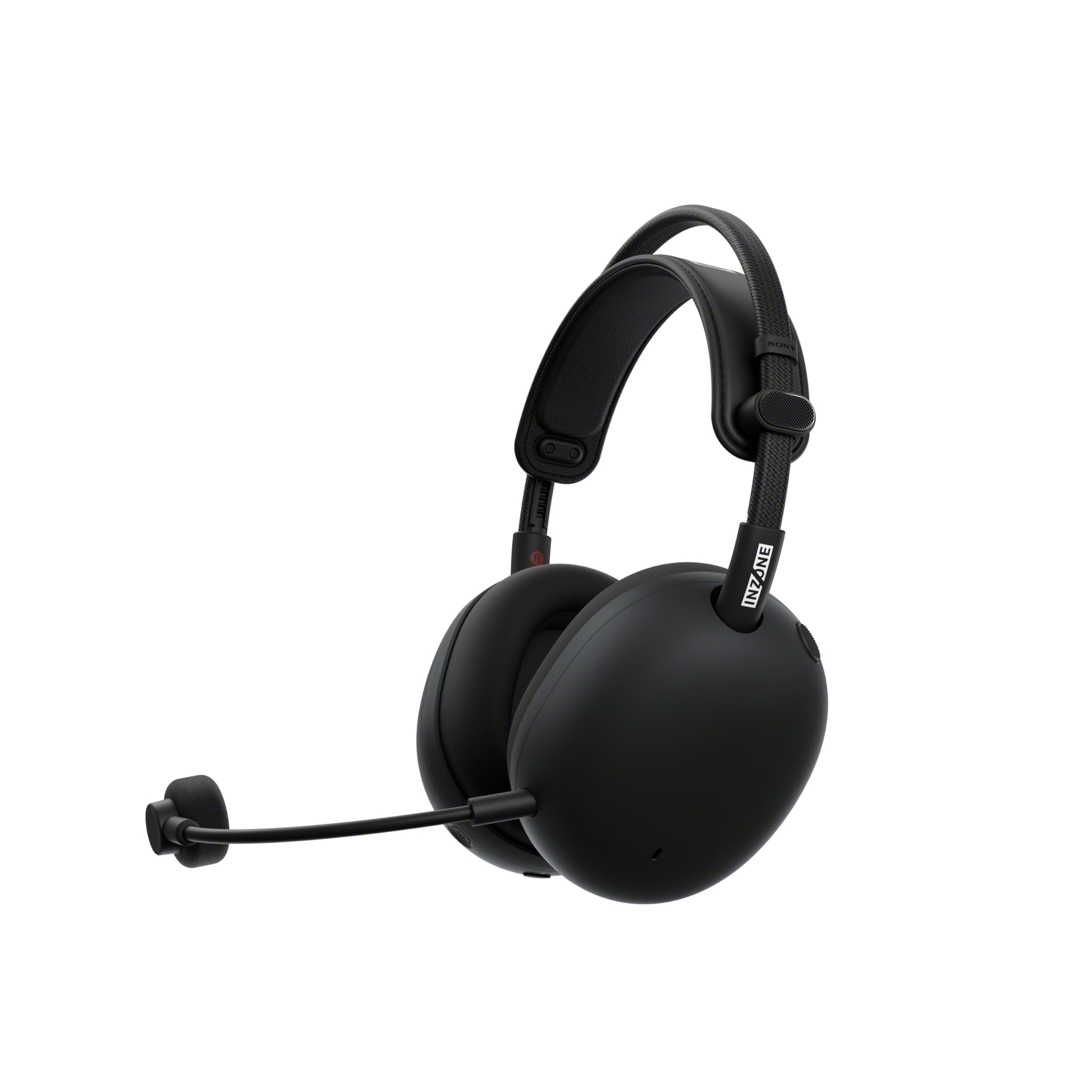 Wireless Noise-Canceling Gaming Headset with Detachable AI Microphone
