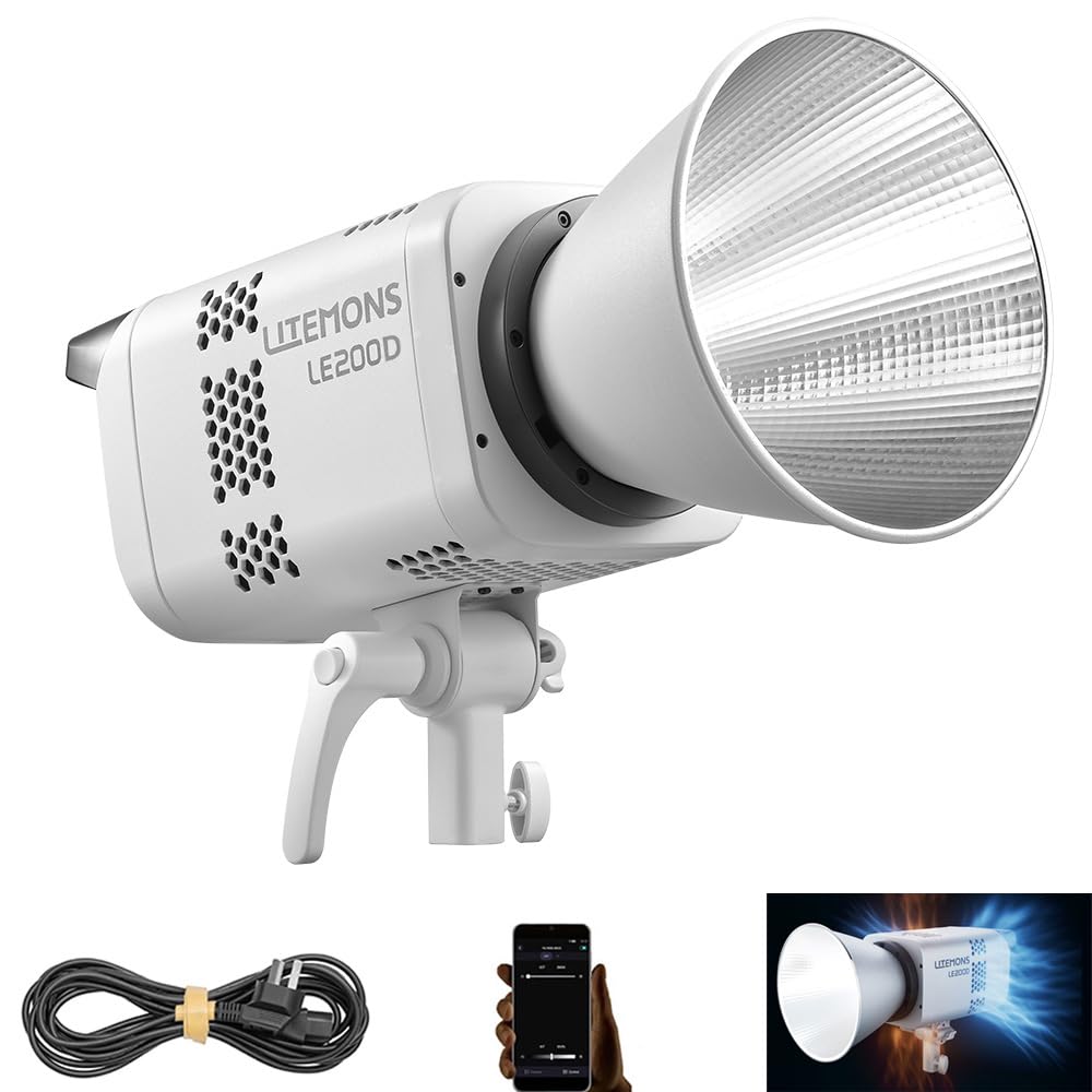 Godox LE200 LE200D 220W LED Video Light Bowens Mount LED Studio Light