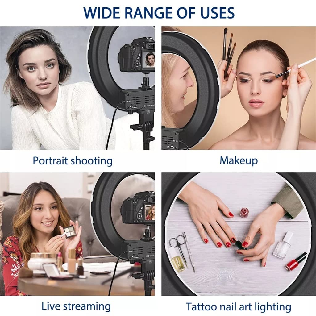 14" LED Ring Light with Tripod & Phone Holder