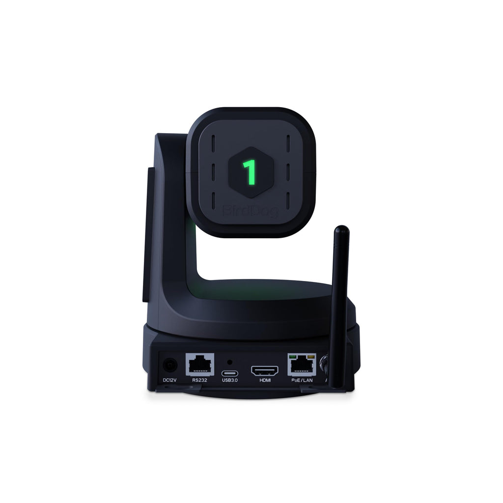 BirdDog X1 Ultra 4K Ultra HD NDI|HX3 12x Zoom PTZ Camera - Black