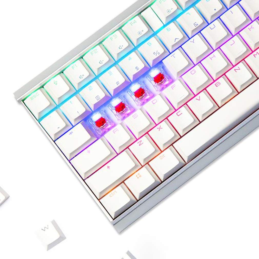 Mechanical Gaming Keyboard 104-Key RGB Backlit Black Switch