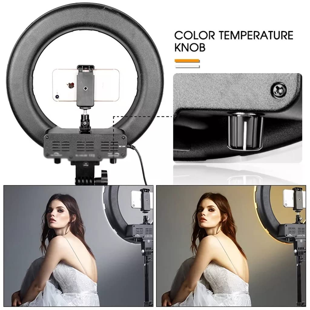 14" LED Ring Light with Tripod & Phone Holder