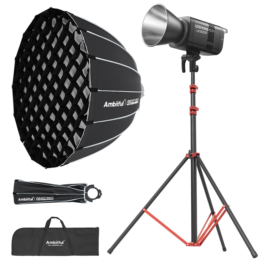Godox LE200 LE200D 220W LED Video Light Bowens Mount LED Studio Light