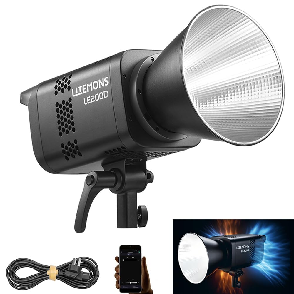 Godox LE200 LE200D 220W LED Video Light Bowens Mount LED Studio Light