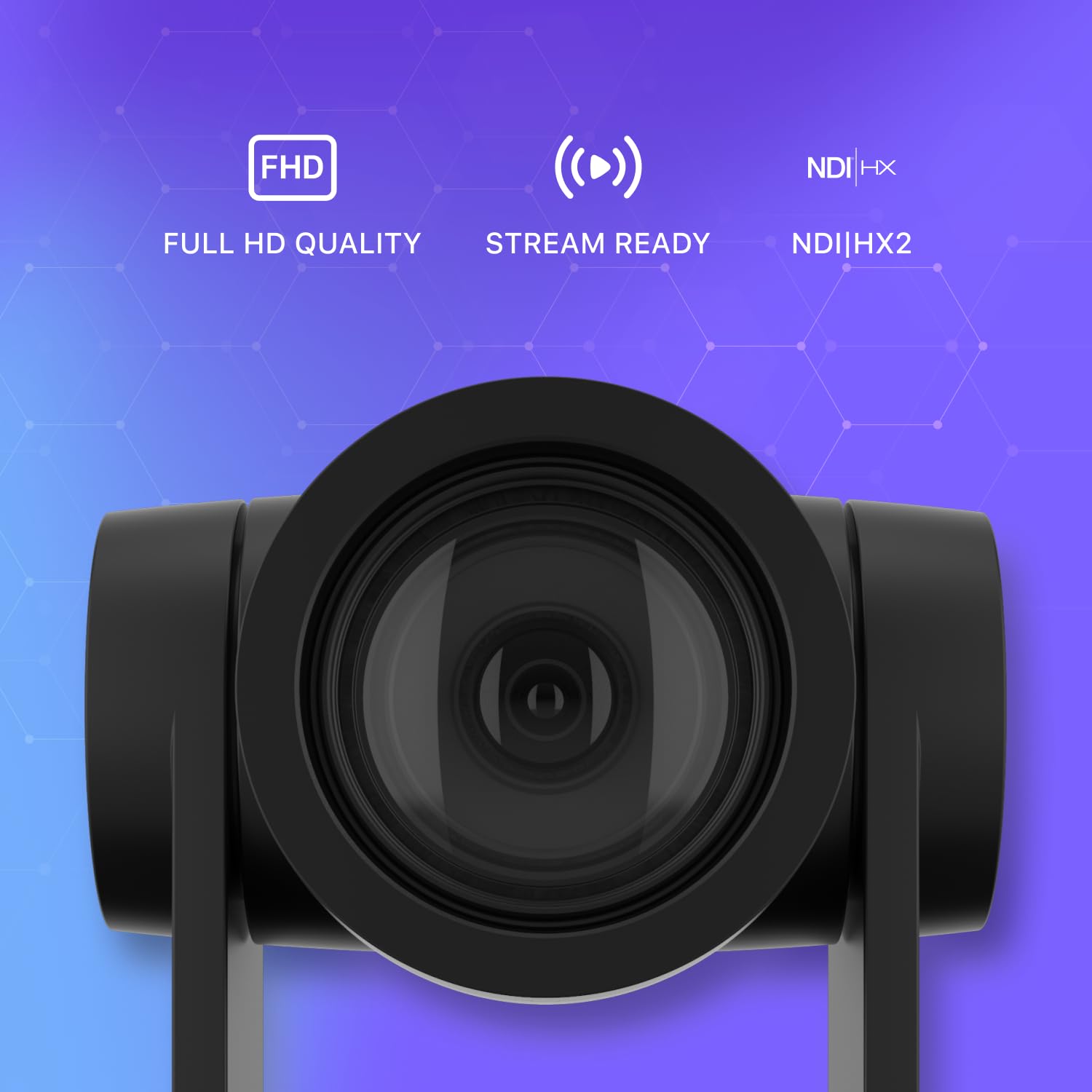 BZB GEAR Universal PTZ NDI/HDMI/SDI/USB 3.0 RS232/485 Live Streaming Camera