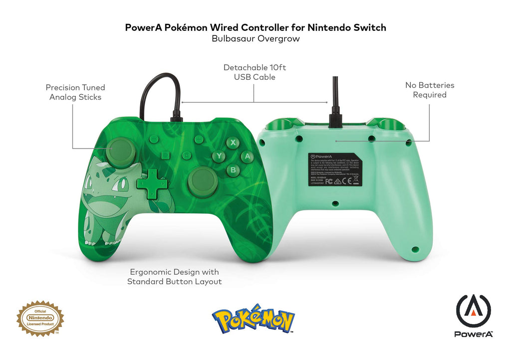 Wired Controller for Nintendo Switch Pokémon Edition