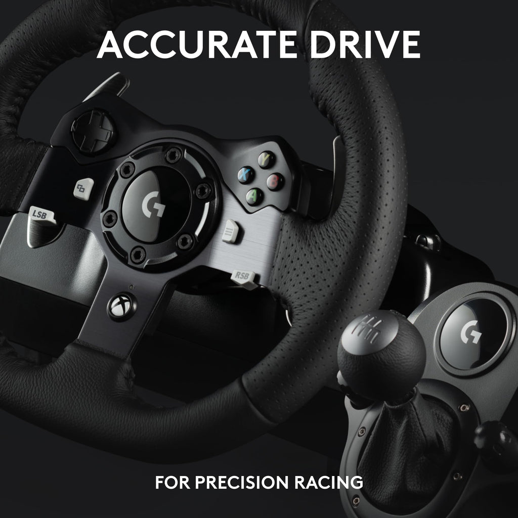 Force Feedback Racing Wheel with Pedals & Gear Shifter