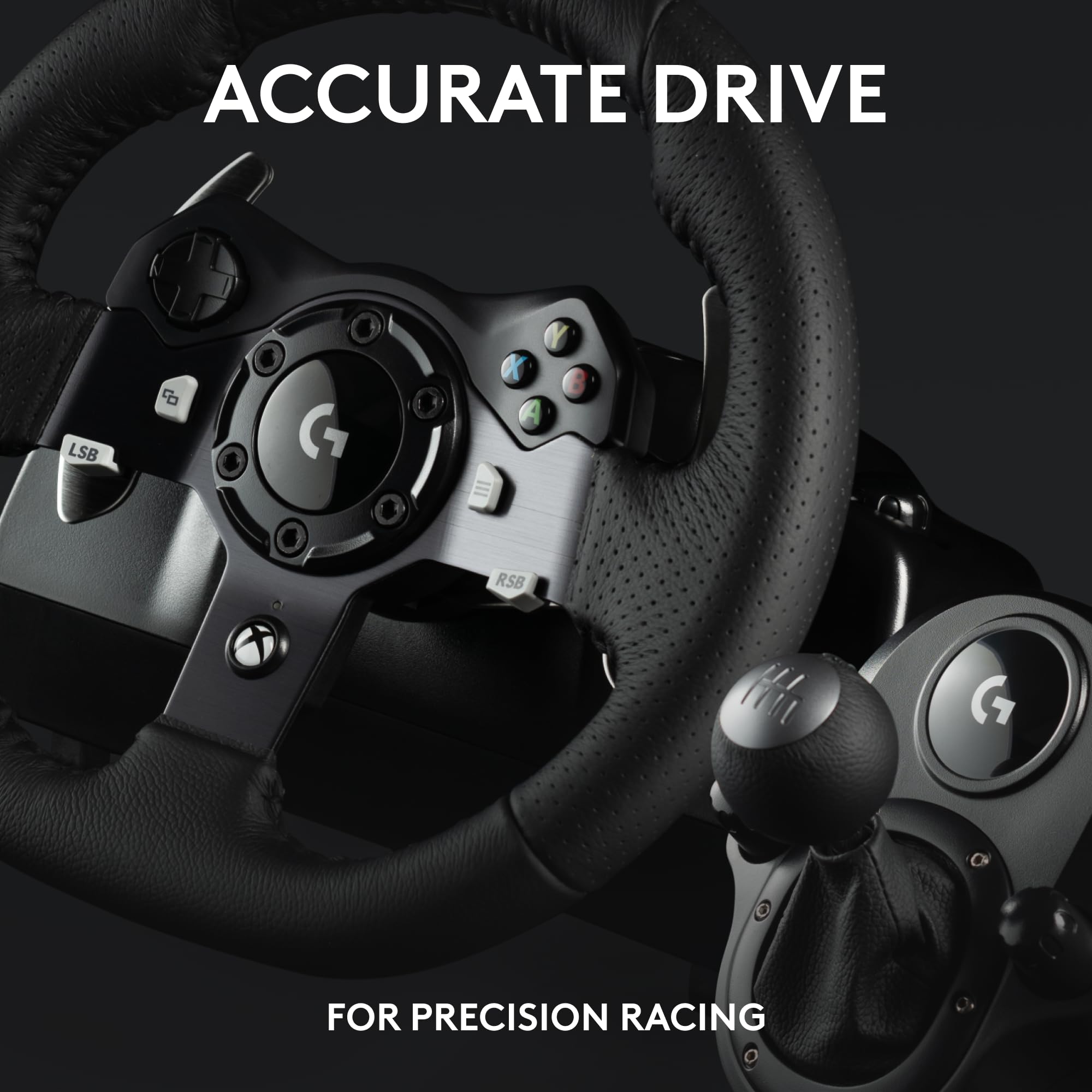Force Feedback Racing Wheel with Pedals & Gear Shifter