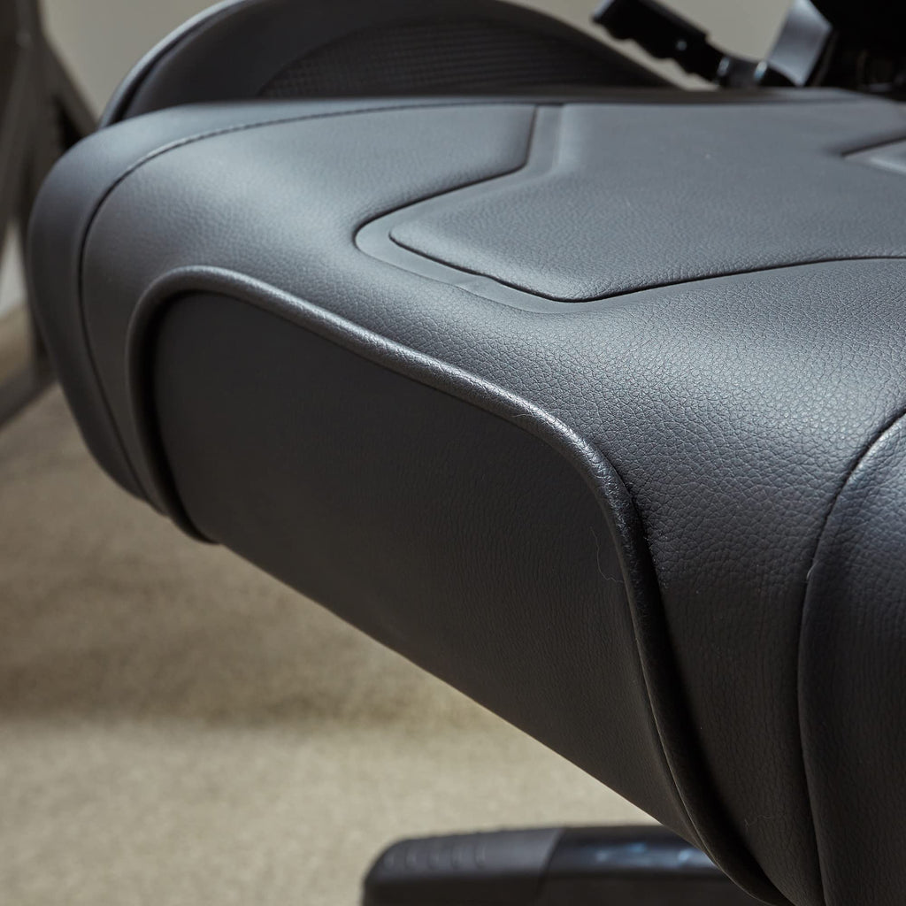 X-Rocker Agility Sport Esport Gaming Chair with Comfort Adjustability - Carbon Black