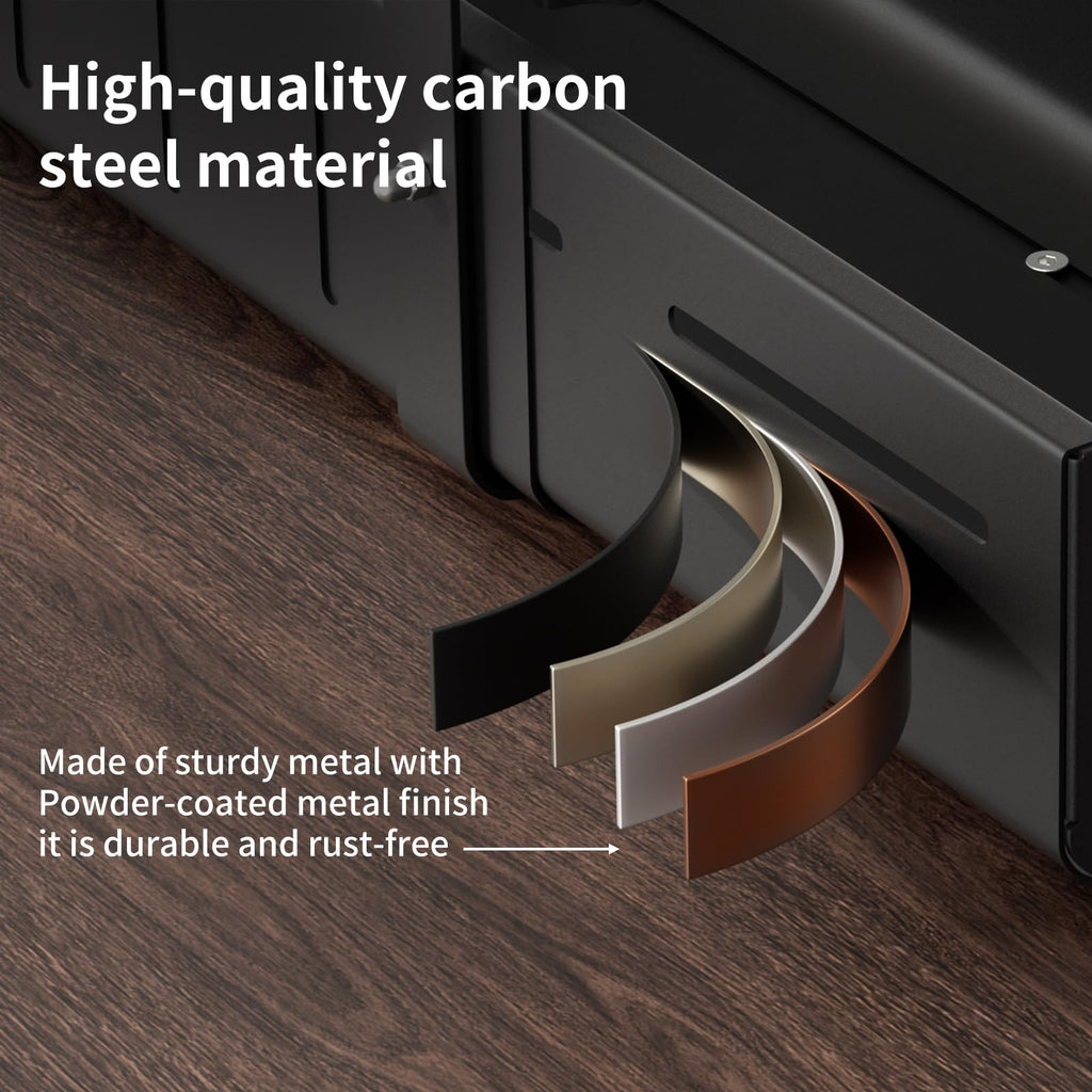 Expandable Under Desk Cable Management Tray with Clamp