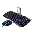 RGB Backlit Wired Gaming Keyboard & Mouse Combo