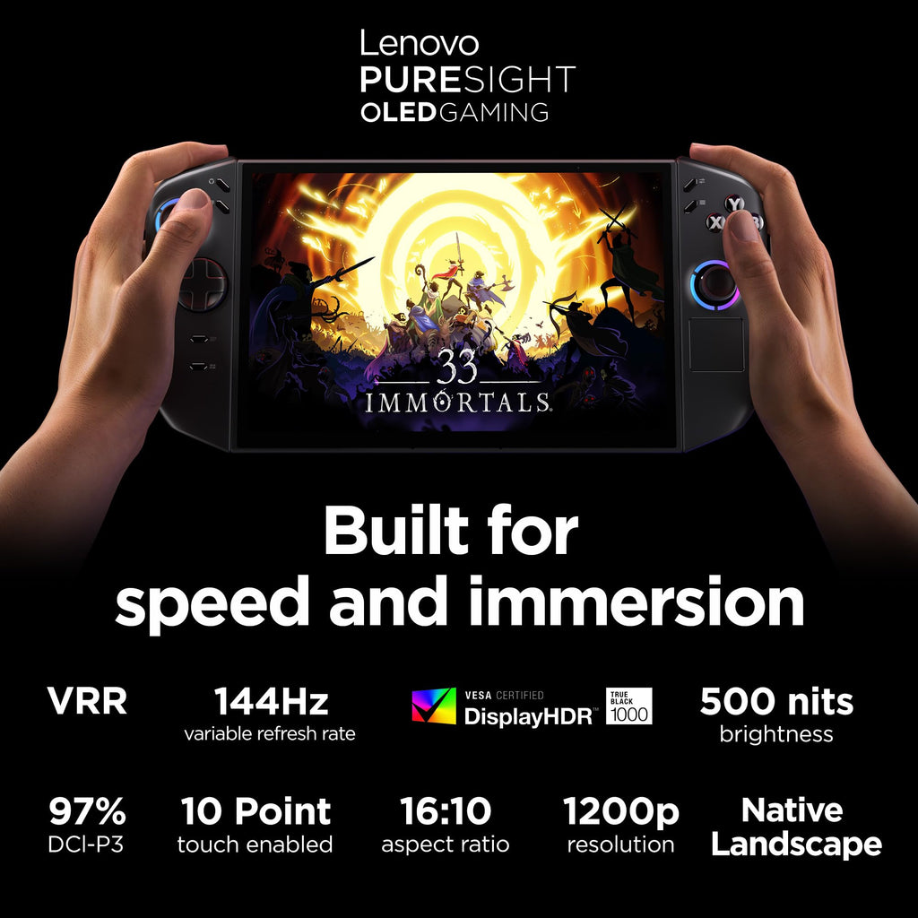 8.8" OLED Handheld Gaming Console Ryzen Z2 16GB 1TB 144Hz