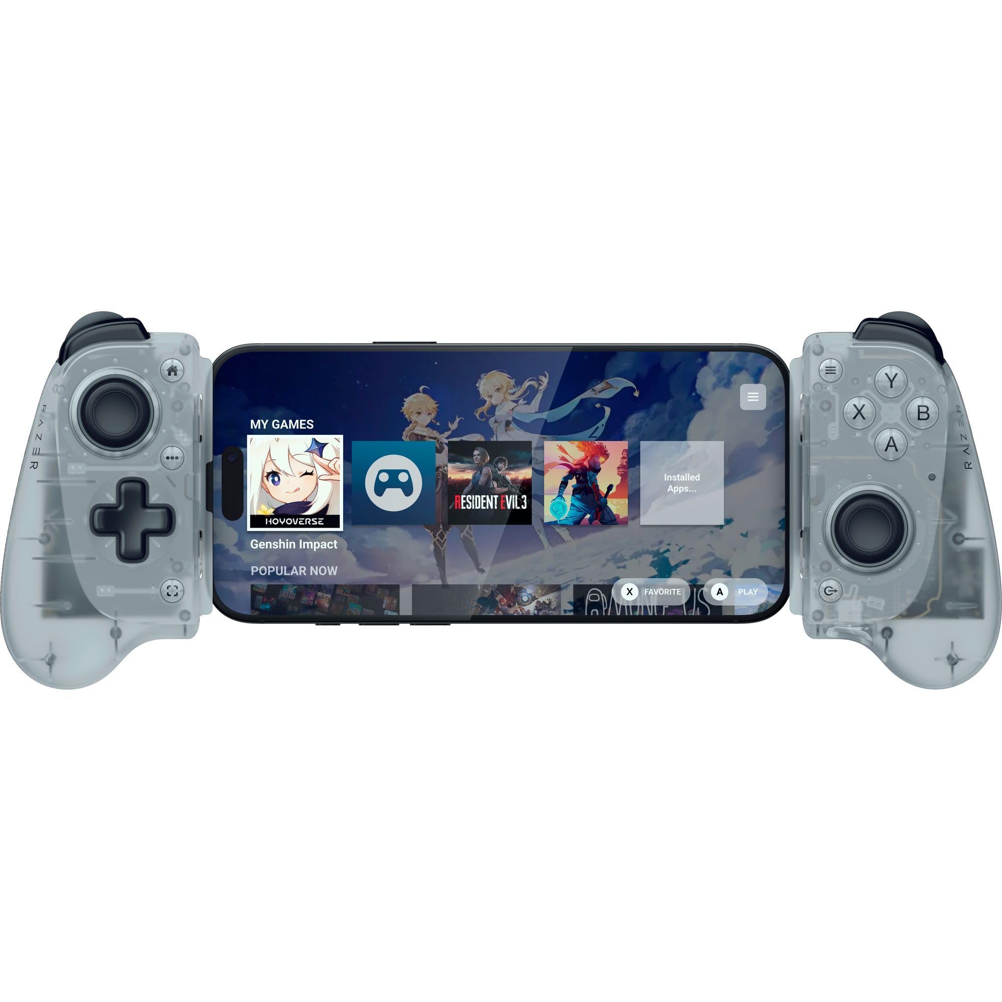 USB-C Mobile Game Controller Phantom White Edition