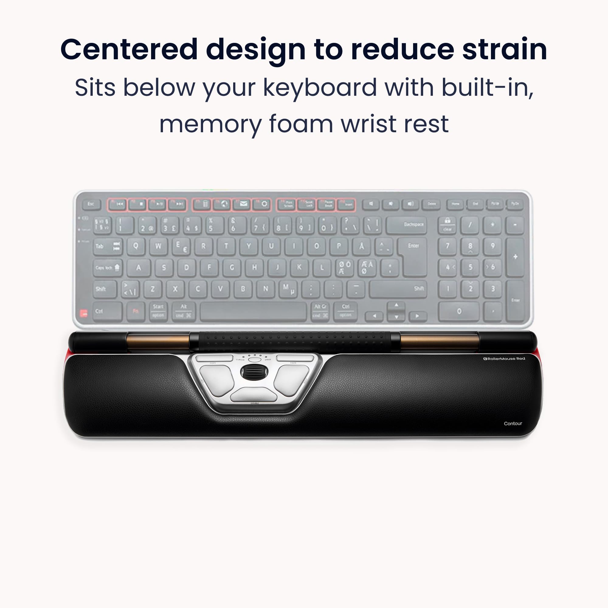 Wireless Ergonomic Keyboard & Mouse Bundle with Vertical Mouse