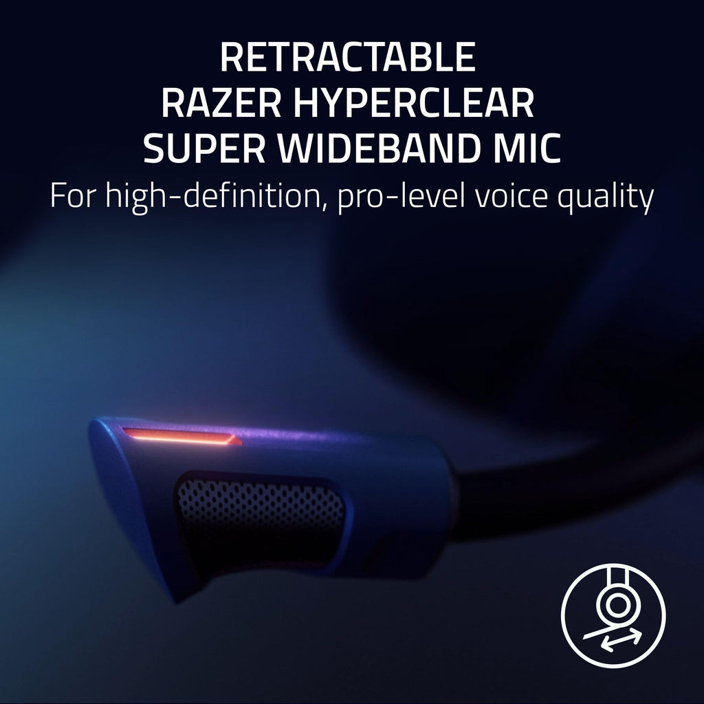 Wireless Gaming Headset with OLED Control Hub & HD Haptics