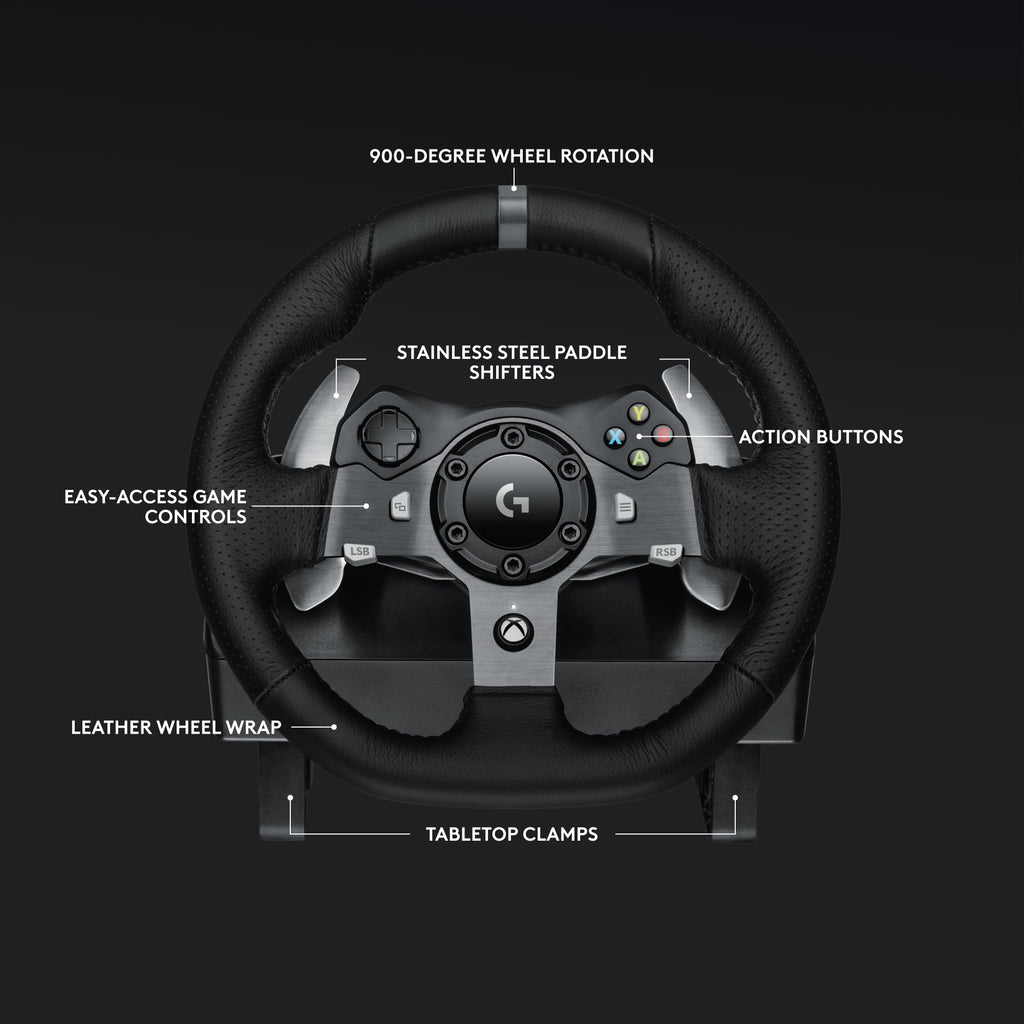 Force Feedback Racing Wheel with Pedals & Gear Shifter