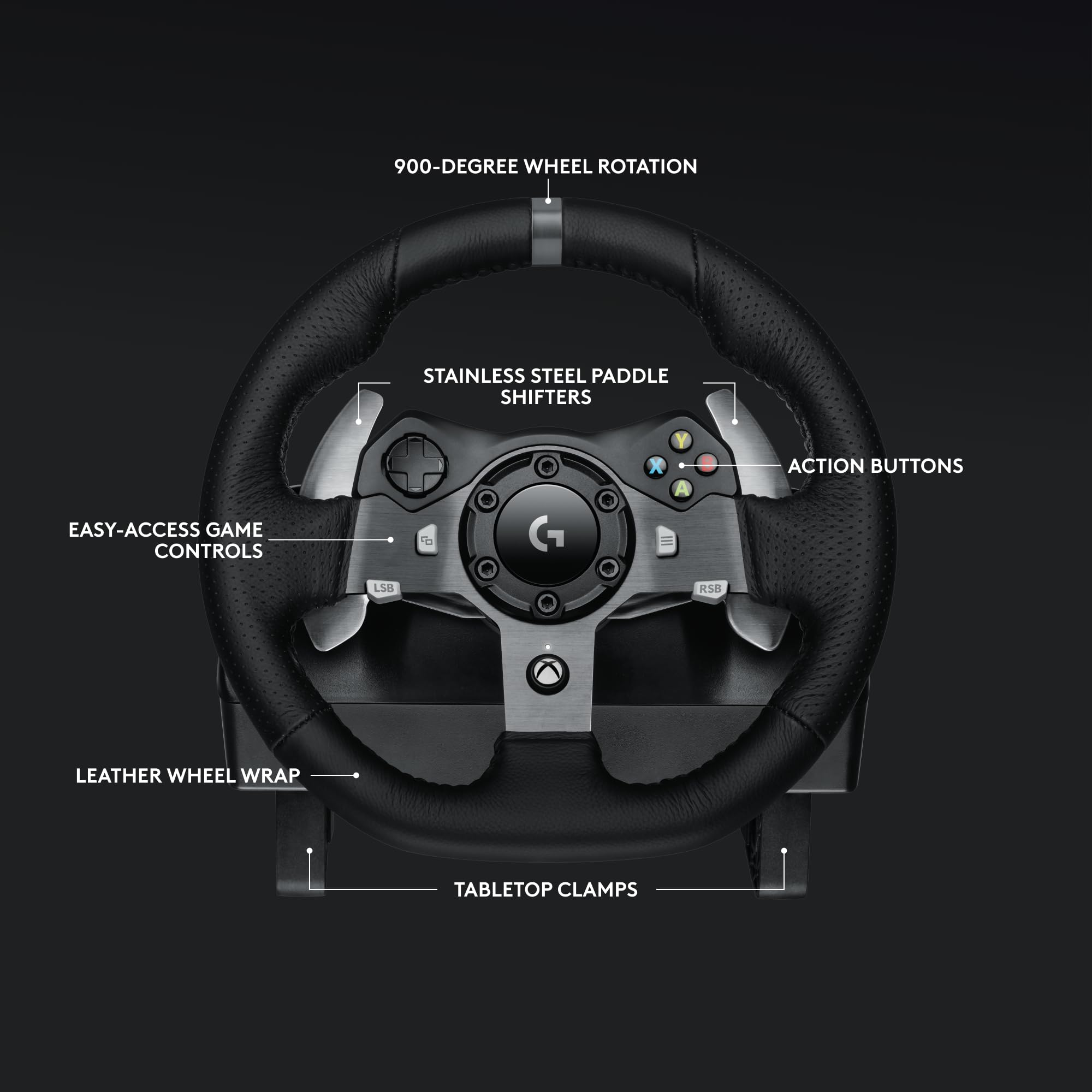Force Feedback Racing Wheel with Pedals & Gear Shifter