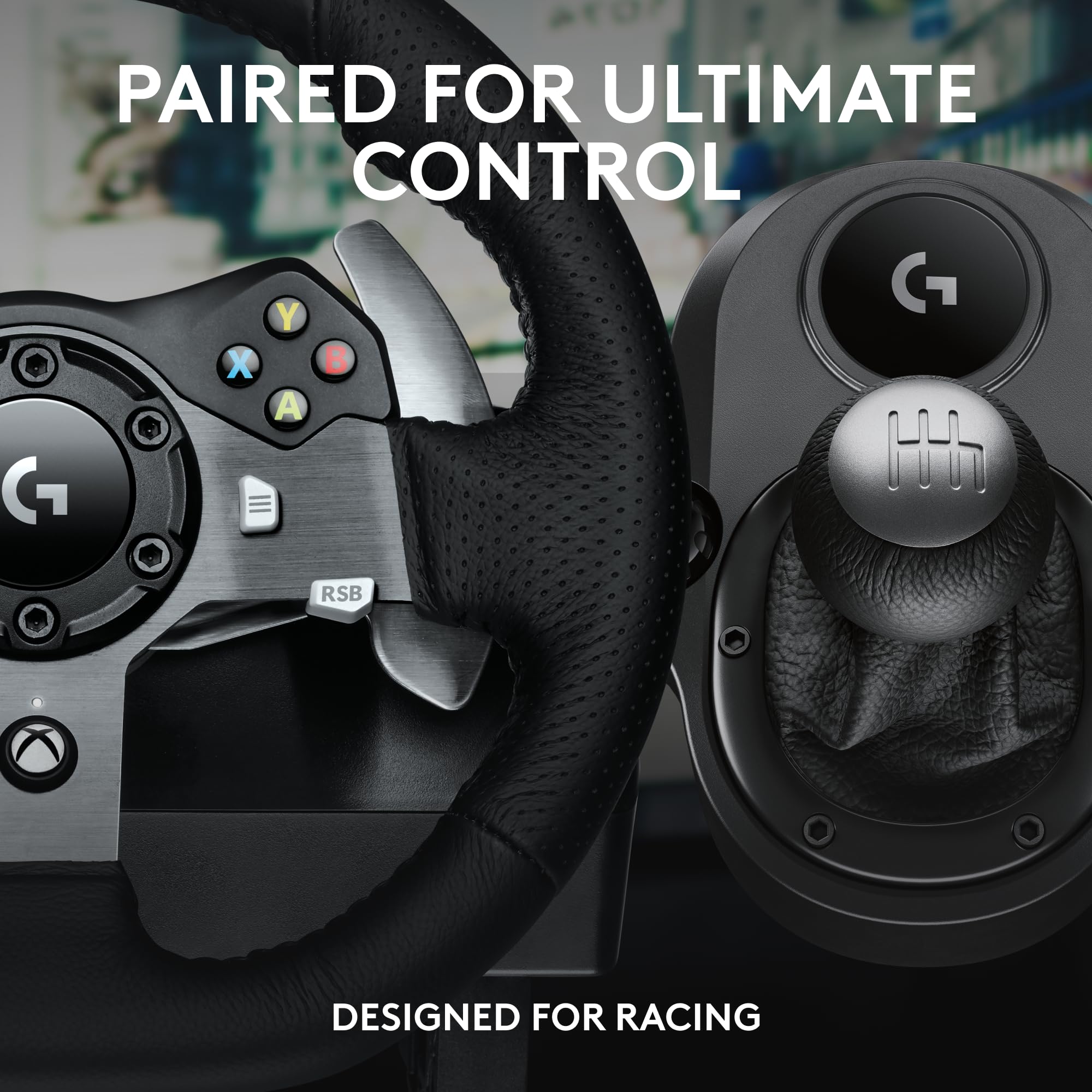 Force Feedback Racing Wheel with Pedals & Gear Shifter