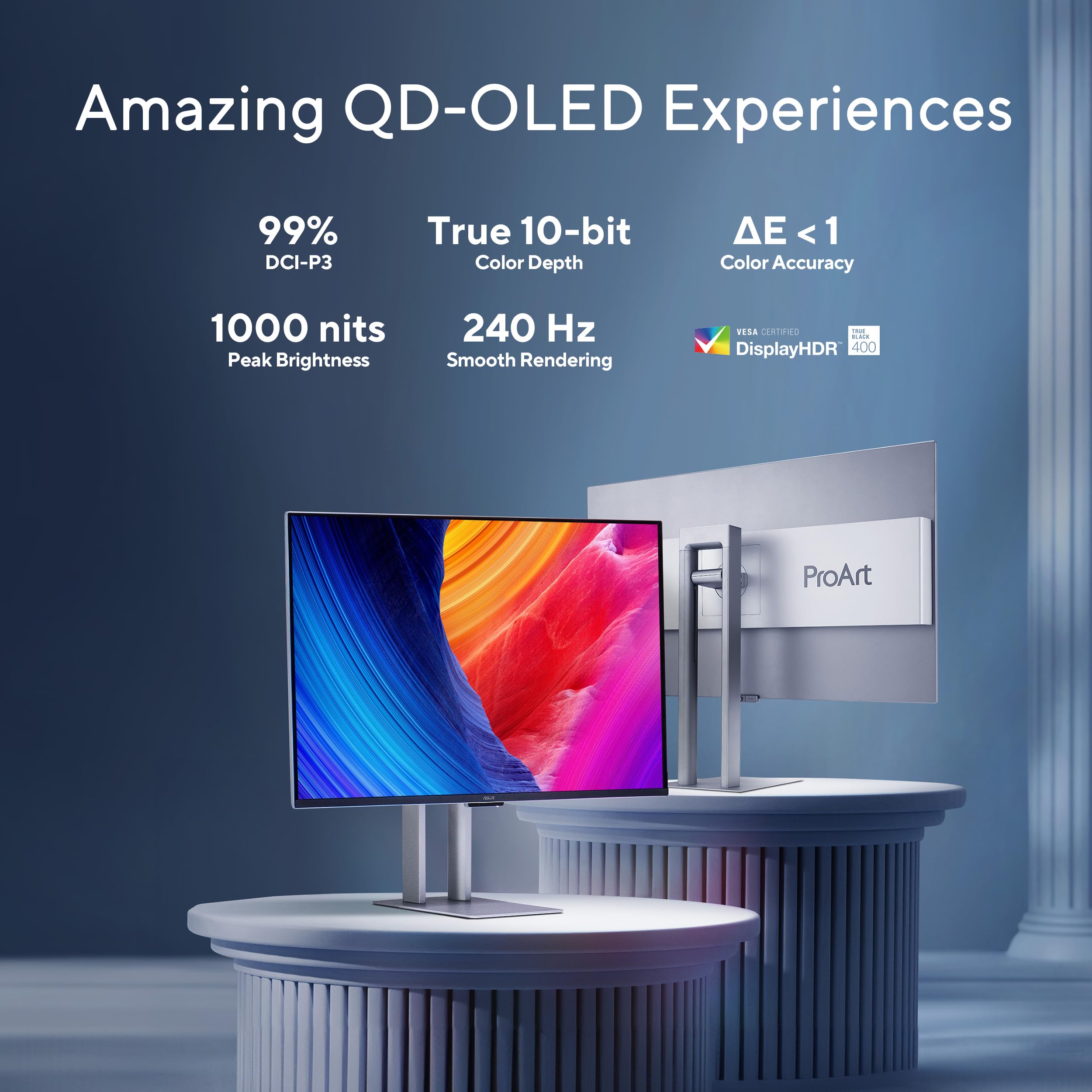 32" 4K UHD QD-OLED 240Hz Professional Monitor