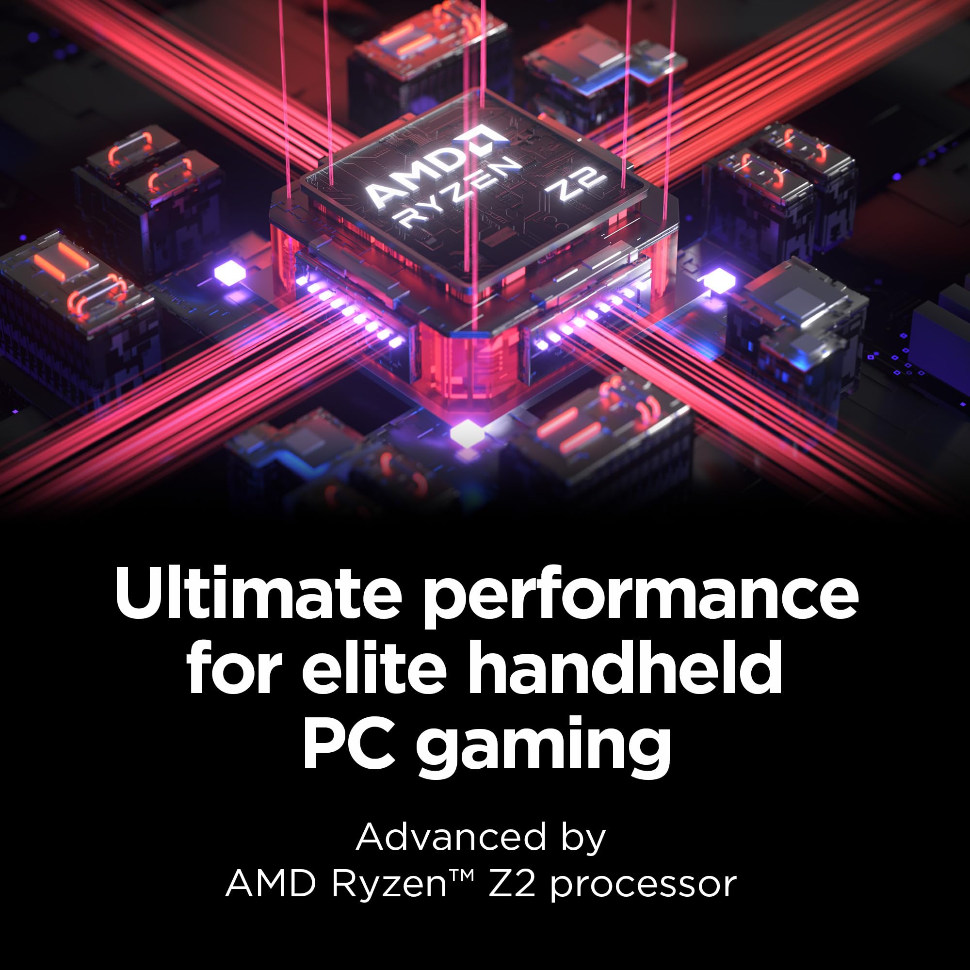 8.8" OLED Handheld Gaming Console Ryzen Z2 16GB 1TB 144Hz