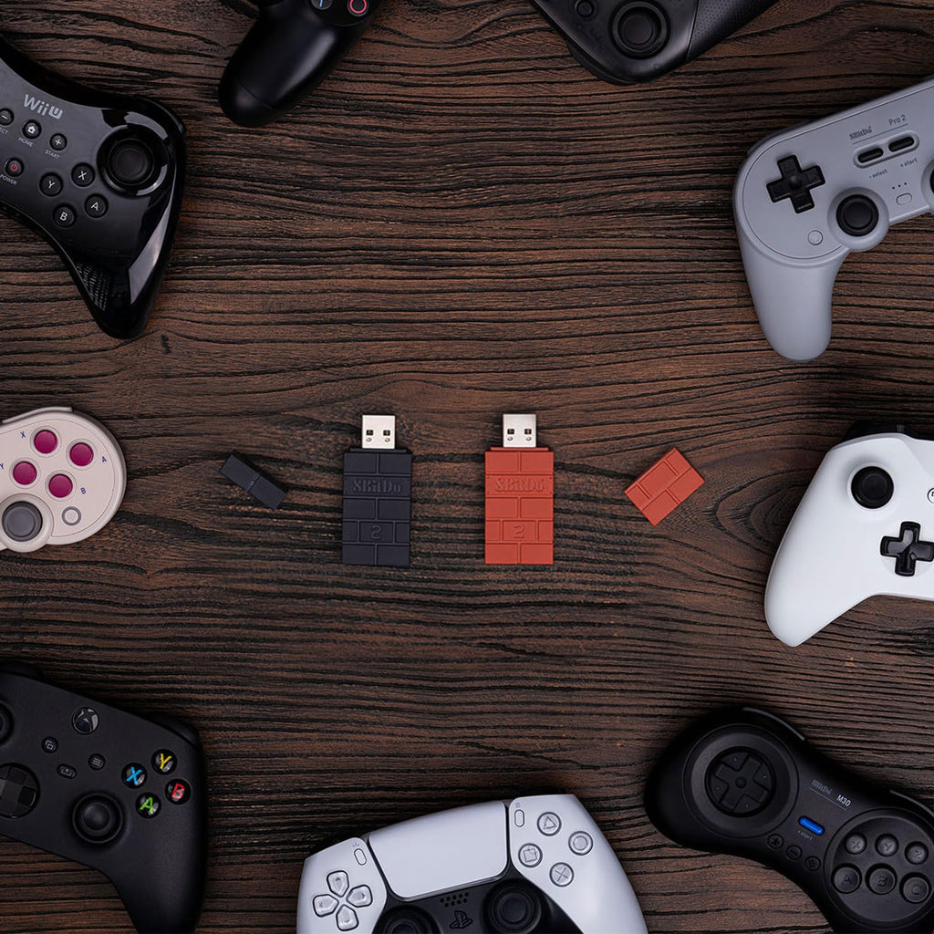 USB Wireless Controller Adapter for Switch, PC & Mobile Devices