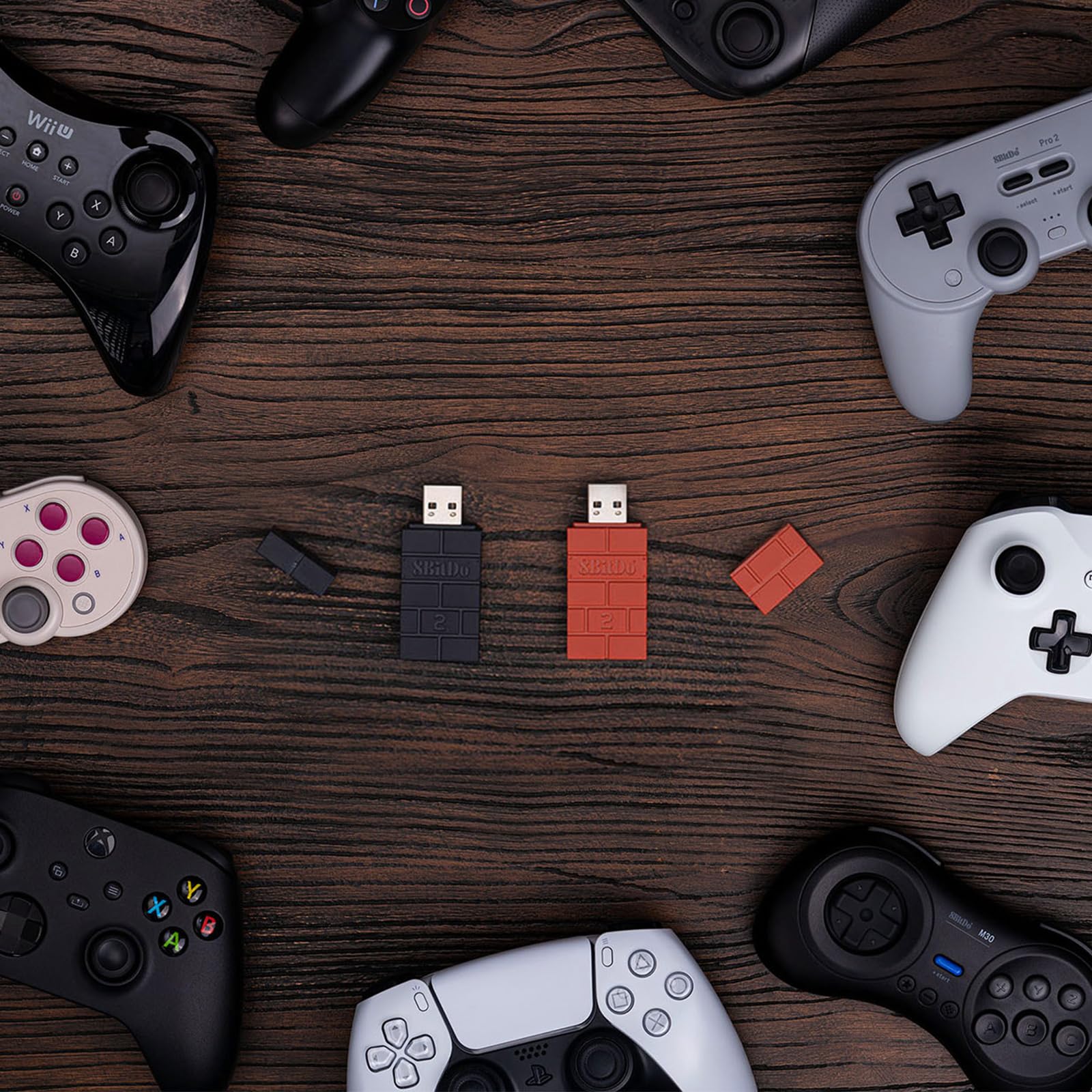 USB Wireless Controller Adapter for Switch, PC & Mobile Devices